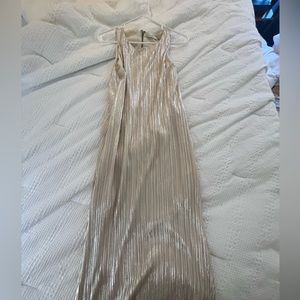 Alice + Olivia maxi dress with small slit